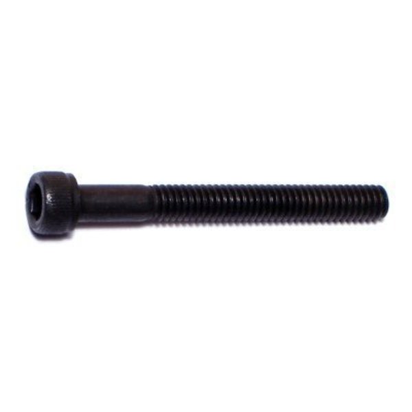 Midwest Fastener #8-32 Socket Head Cap Screw, Plain Steel, 1-1/2 in Length, 10 PK 67403